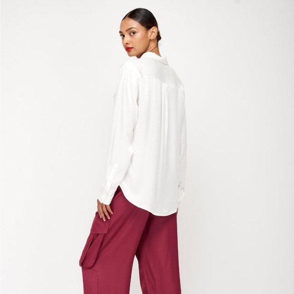 Equipment Signature Silk Shirt XS leopard print 100% silk - Picture 7 of 7